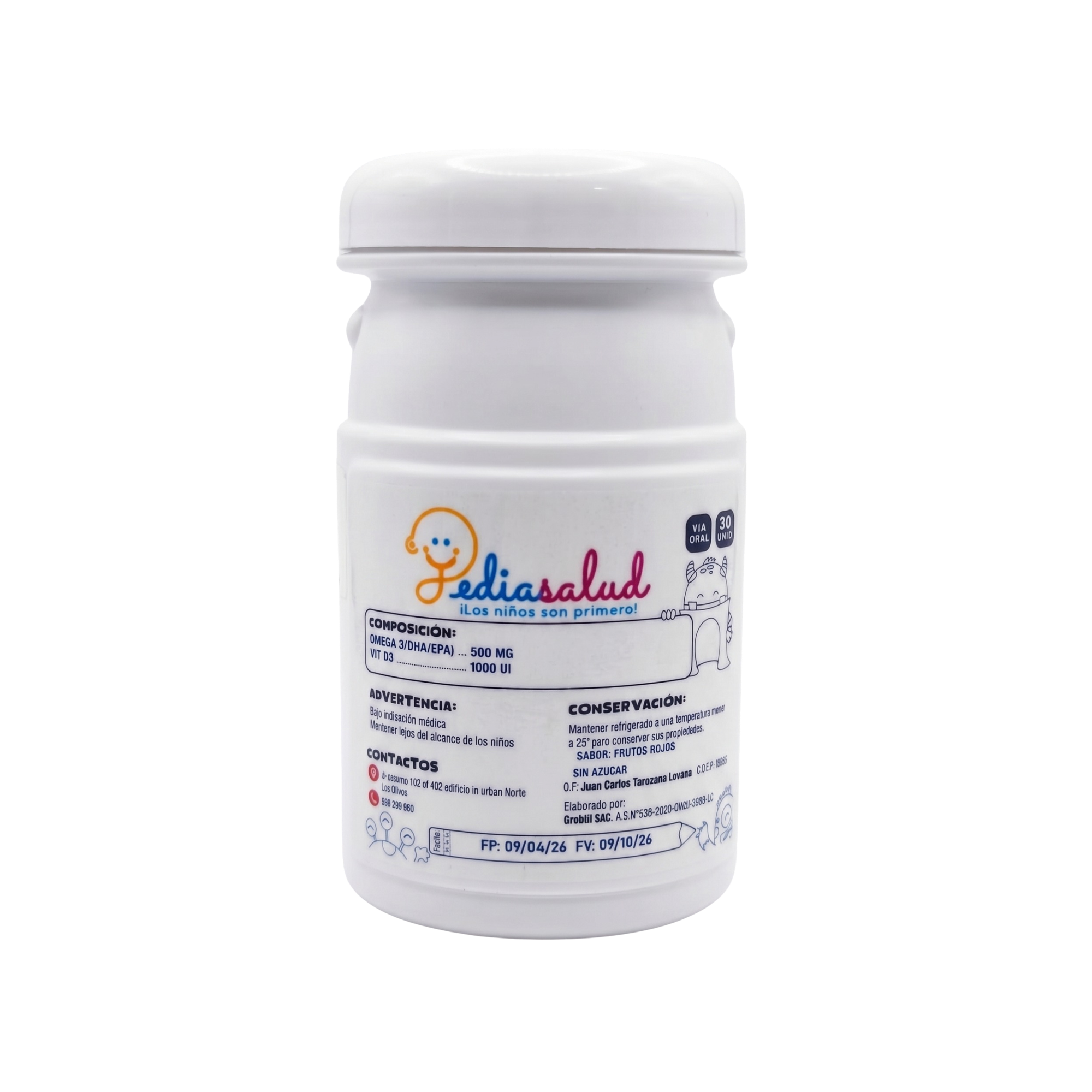 omega 3/dha/epa 500 mg + vit D 1000UI