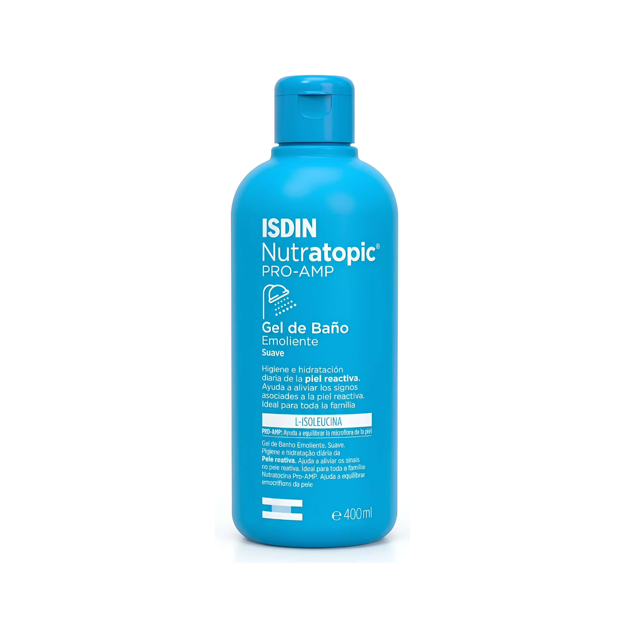 ISDIN Nutratopic Pro-AMP Gel de baño emoliente suave